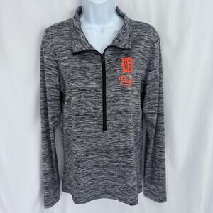 VS Pink MLB Detroit Tigers Half Zip Size Large